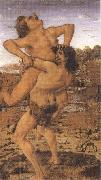 Sandro Botticelli Antonio del Pollaiolo Hercules and Antaeus oil painting